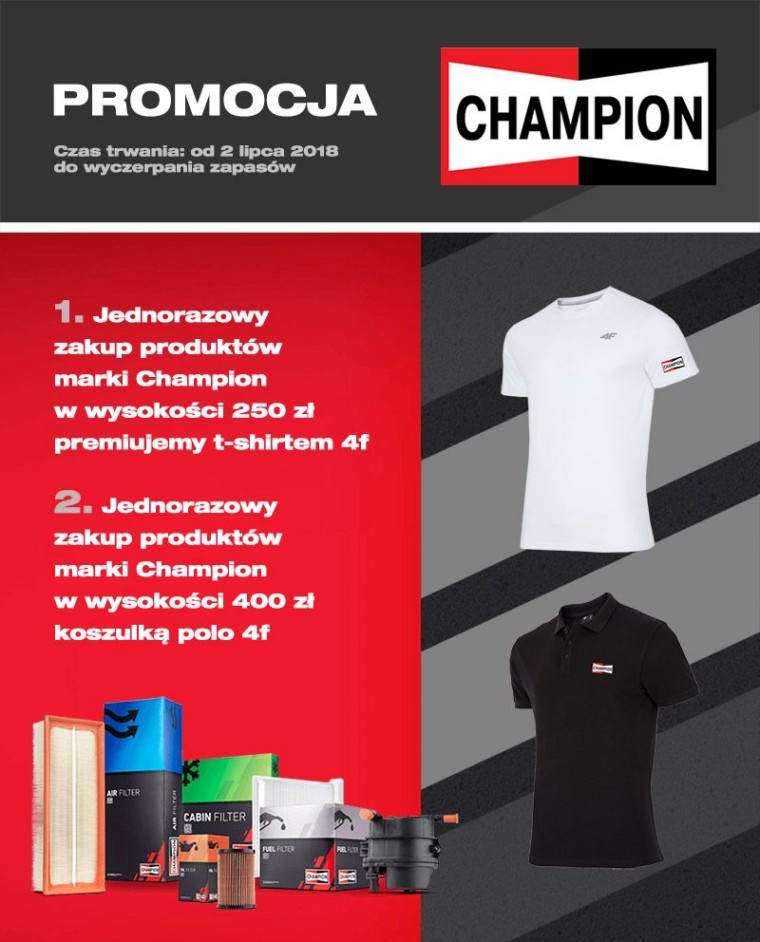 Promocja produktów Champion